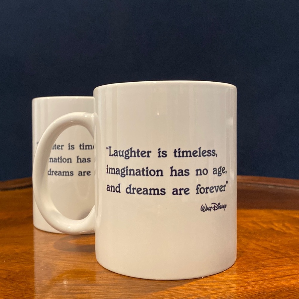 Walt Disney Quote Mugs